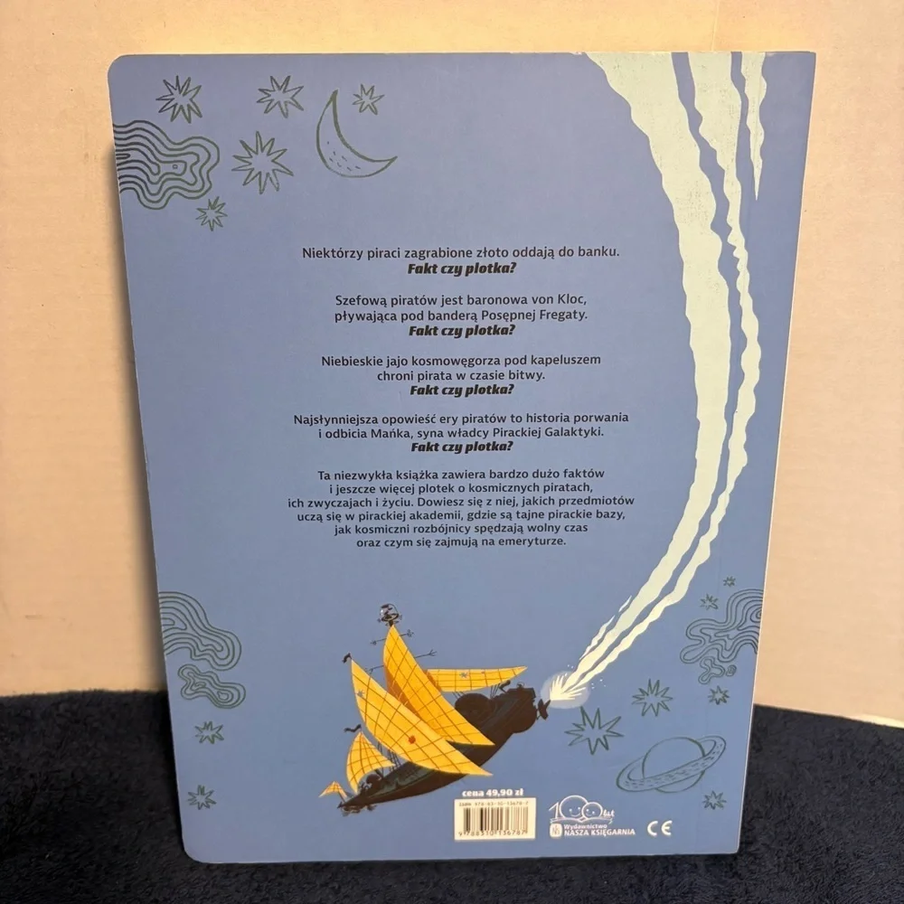 Przemek Liput - Fakty i plotki o kosmicznych piratach - Polish Children’s Book